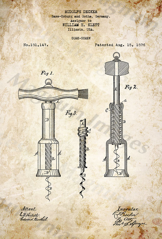 R Decker-Deut-Corkscrew 1876 US181147-Vin1