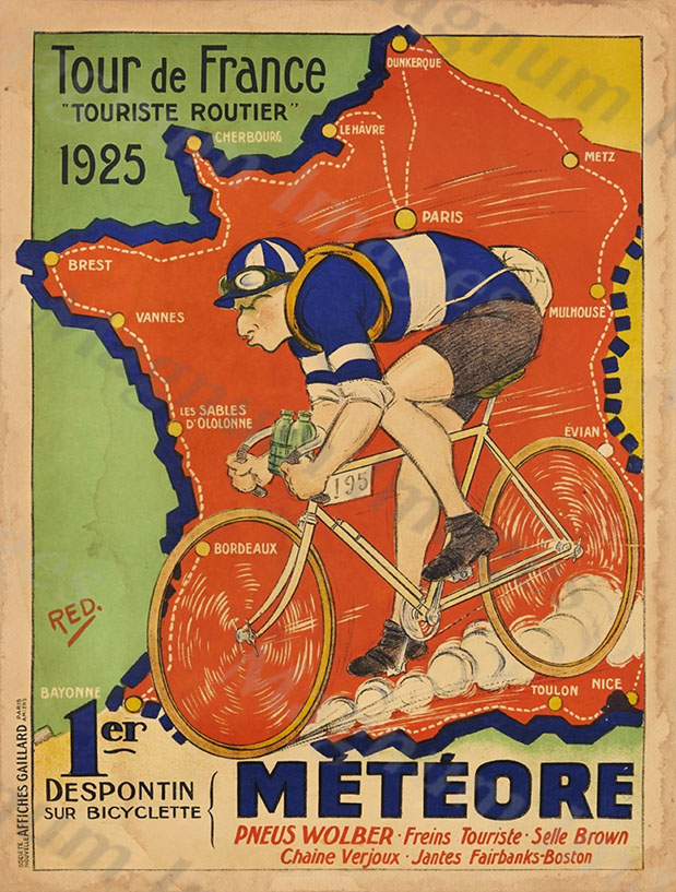 Tour de France 1925 VinPoster2