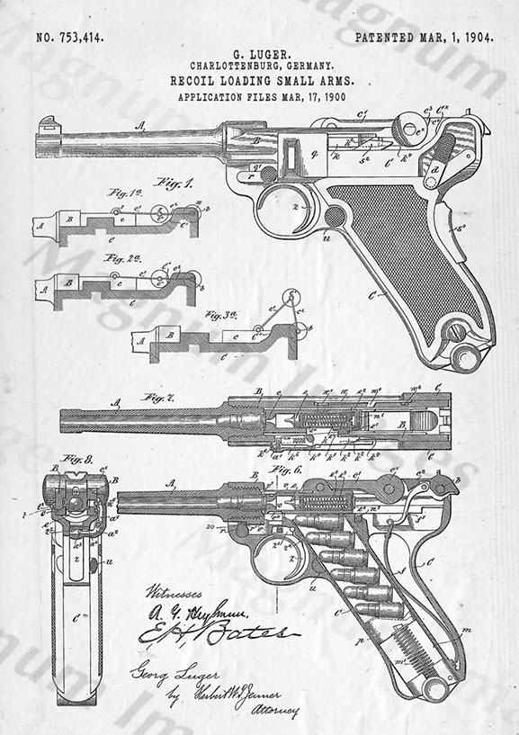 G Luger-Deut-Pistol 1904 US753414-BlkI1