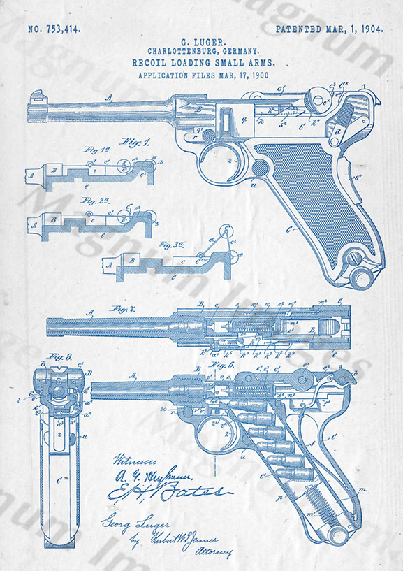 G Luger-Deut-Pistol 1904 US753414-BluI1
