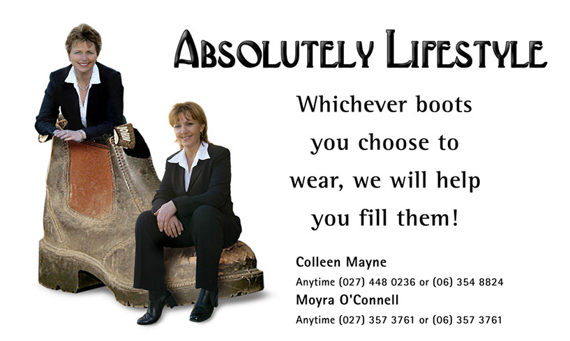 Colleen & Moyra Workboot ad1