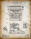 Underwood Typewriter Co-Typewriter 1899 US633672-Vin1