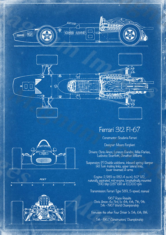 Ferrari 312 F1-67- Amon BP1