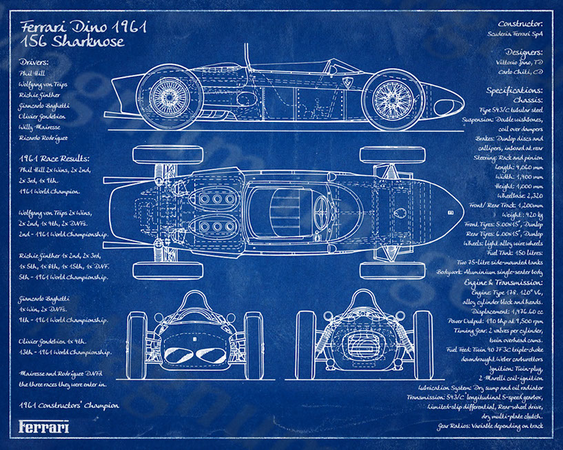 Ferrari 156 Sharknose 1961 BP3